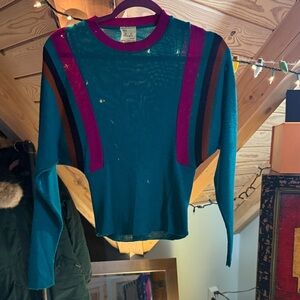 Colorful Striped Sweater